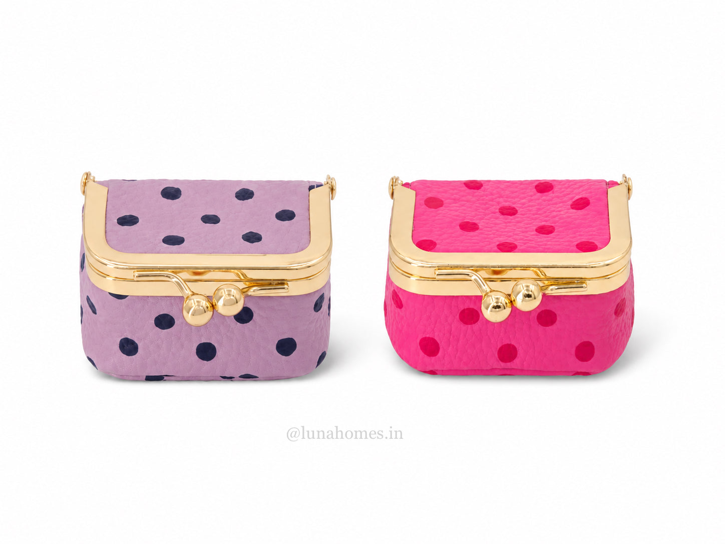 Mini Polka Dot Jewellery Case