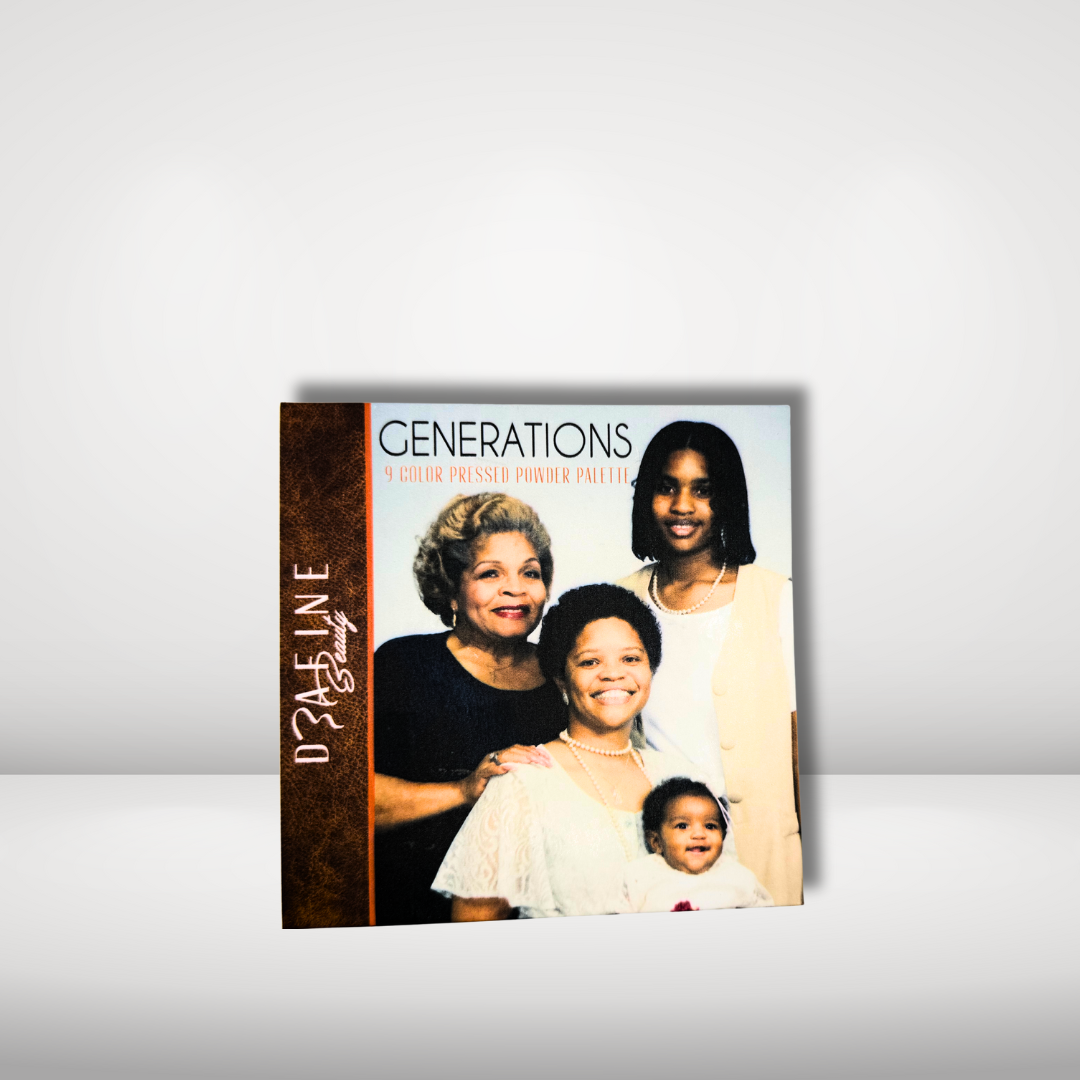 Golden Rim Rotatable Vanity Mirror