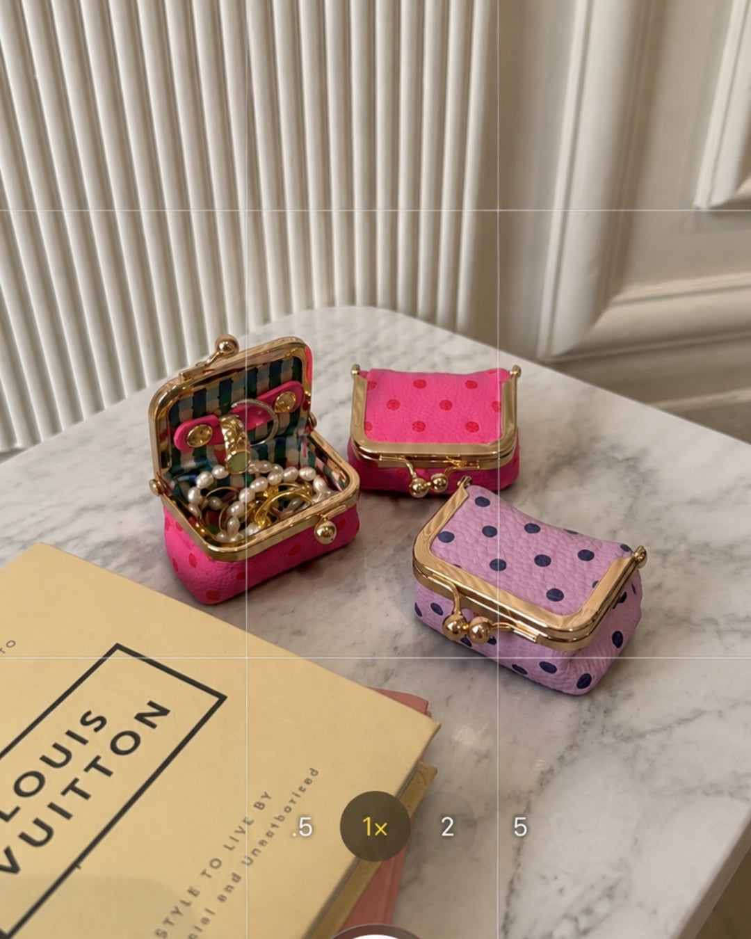 Mini Polka Dot Jewellery Case