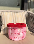 Quilted Vanity Basket