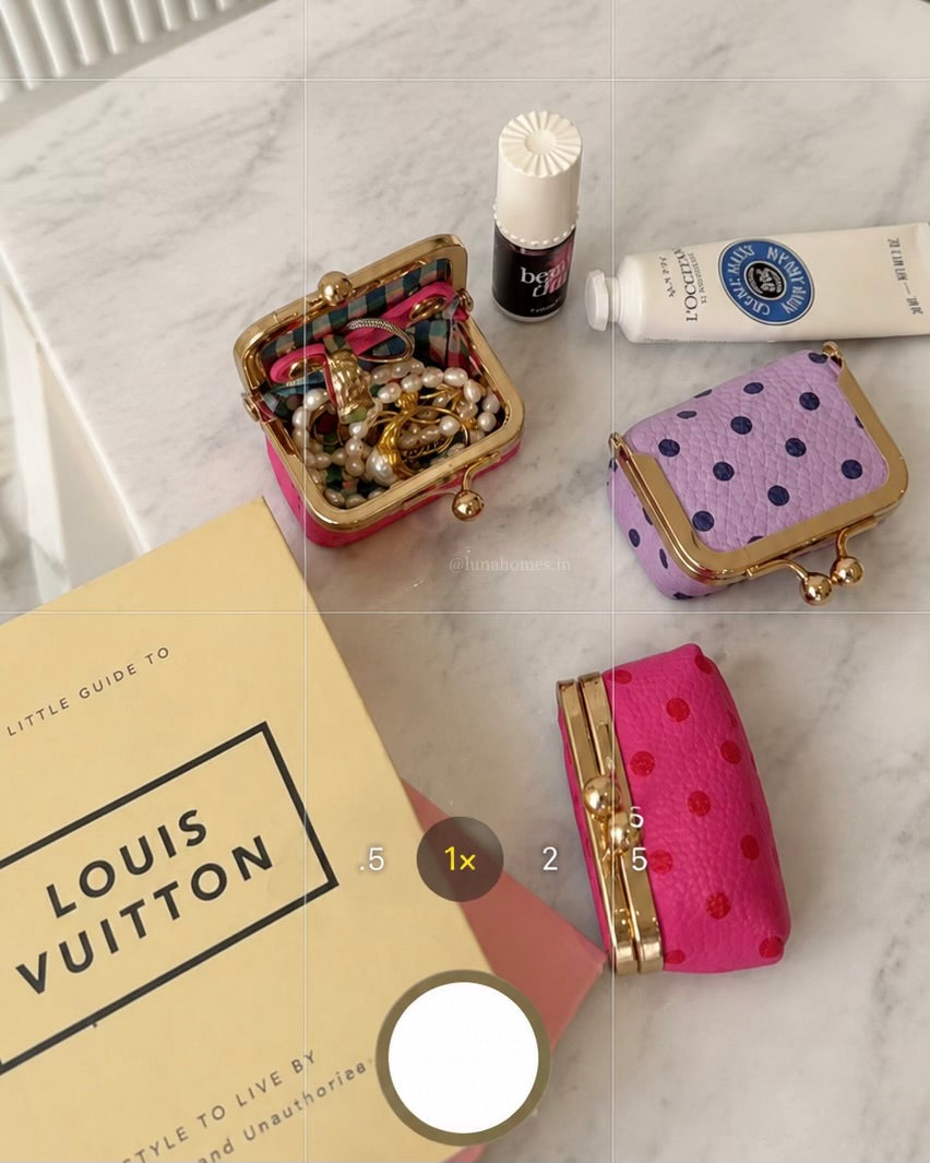 Mini Polka Dot Jewellery Case