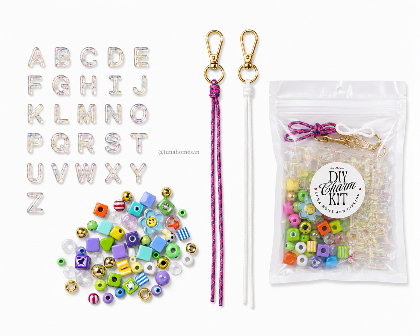 DIY Custom Bead Charm Kit