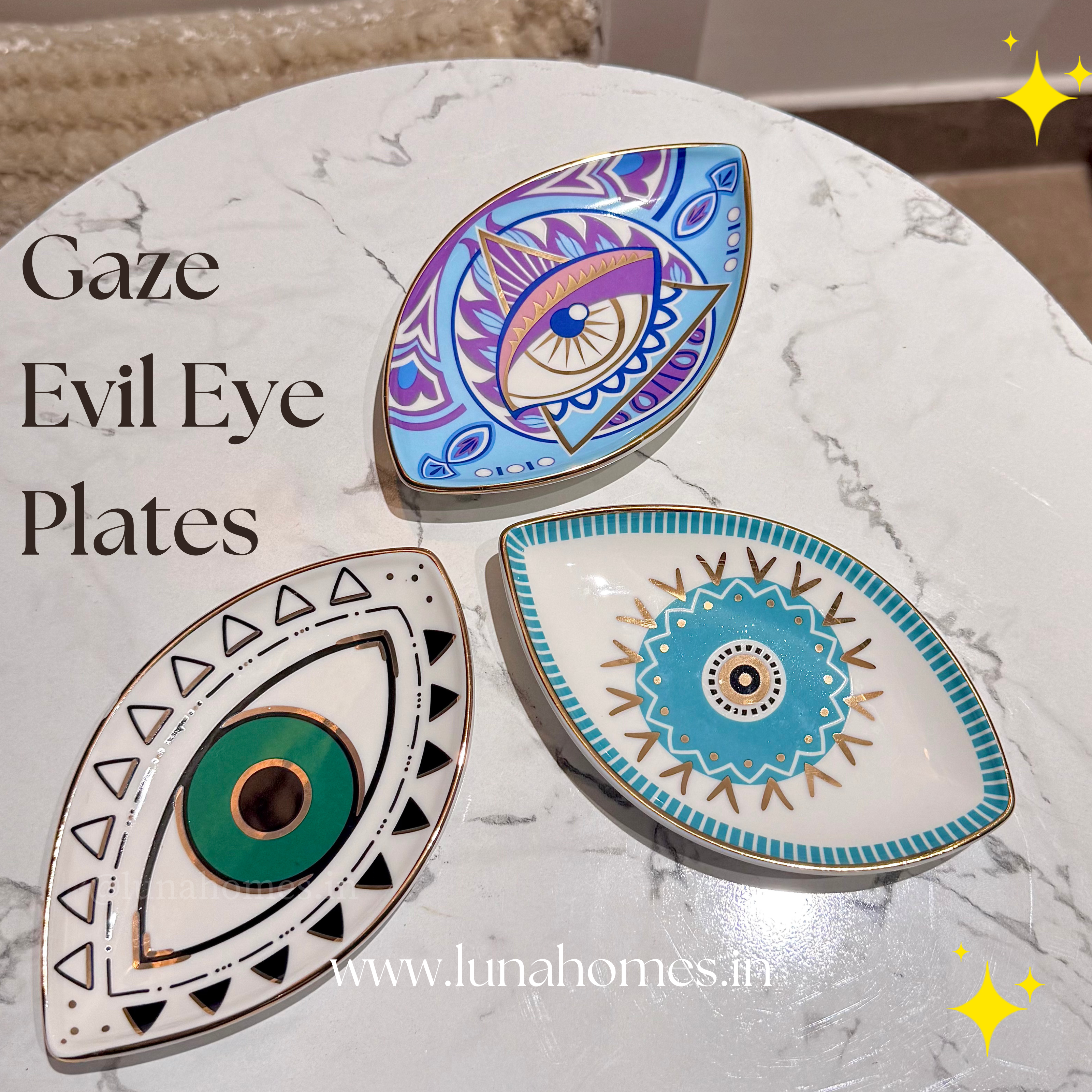 Gaze Evil Eye Plates